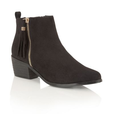 Dolcis Black 'Jamila' ankle boots